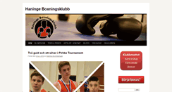 Desktop Screenshot of haningebk.com